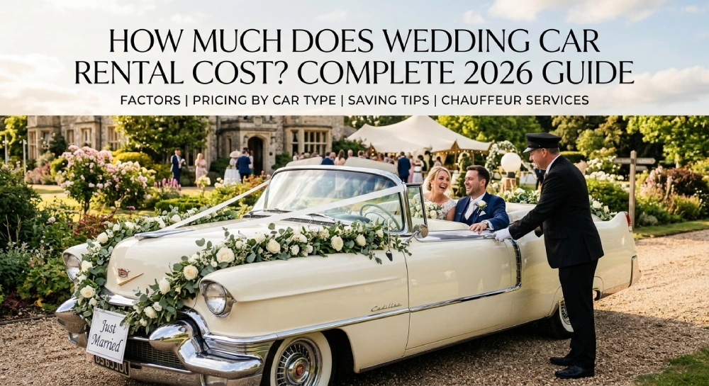 How Much Does Wedding Car Rental Cost? Complete 2026 Guide 